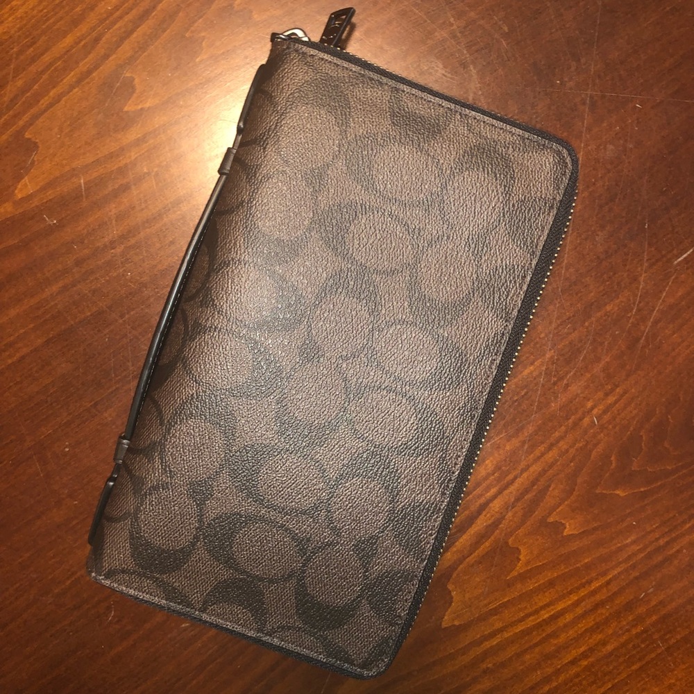 Coach Travel Wallet Organizer